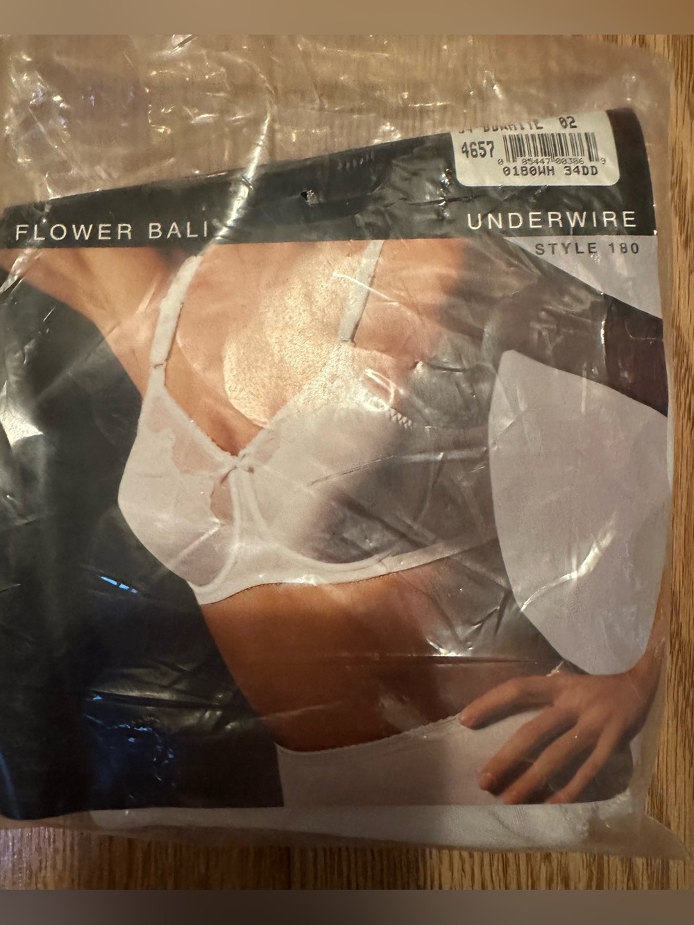 Bali White Underwire Bra - Flower Bali